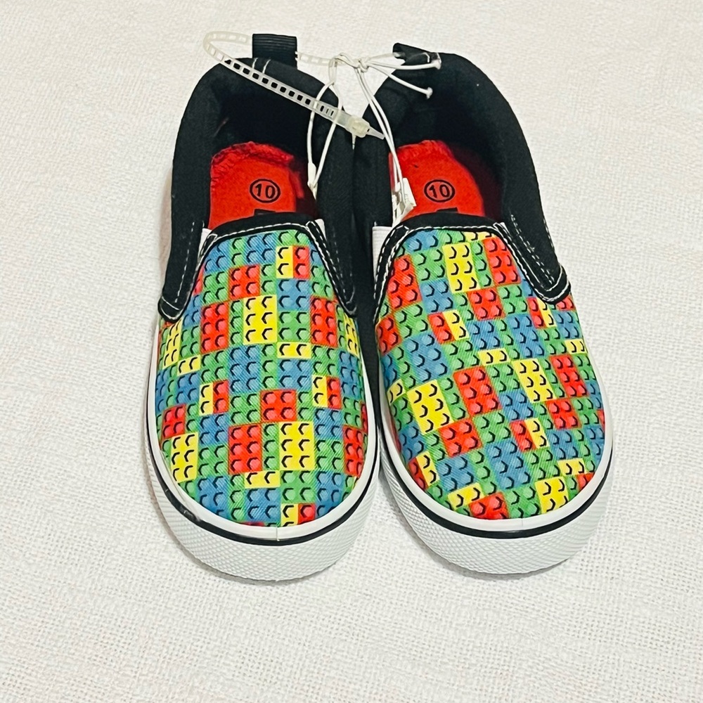 Lego Printed Slip-On Shoes for Toddler (size 10)